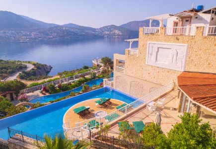 Likya Residence stunning infinity pool and second swimming pool