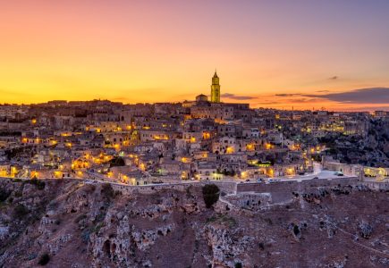 Matera sunset