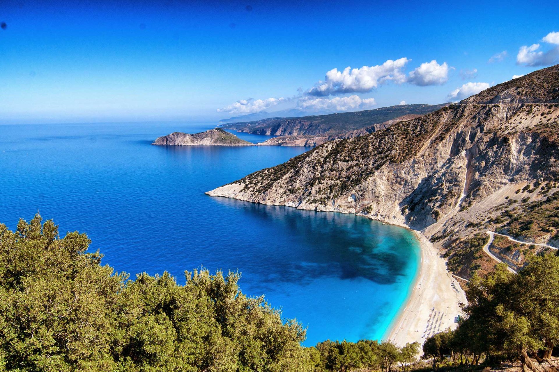 Myrtos Beach