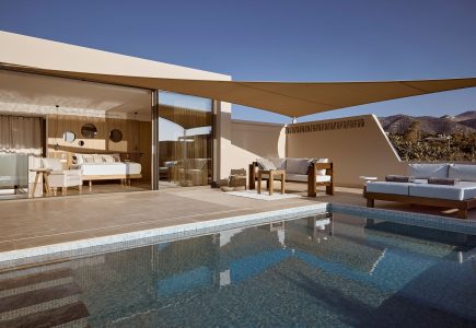 Olives & Sea 2Bdrm Private Pool Harbour View Sea View beautifully appointed exteriors