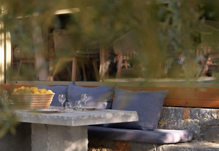 Paralos Irini Mare Agia Galini Crete alfresco dining
