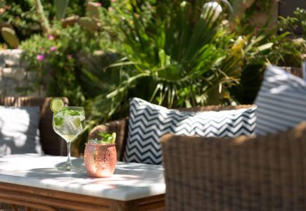 Paralos Irini Mare Agia Galini Crete gloriious furnished outside spaces