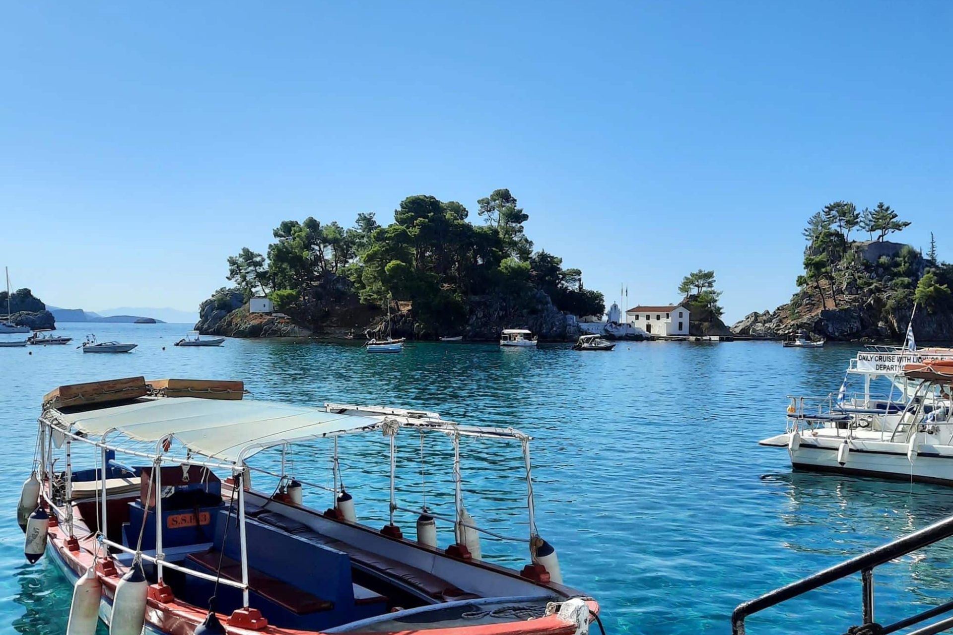 Parga - Taxi boat Island