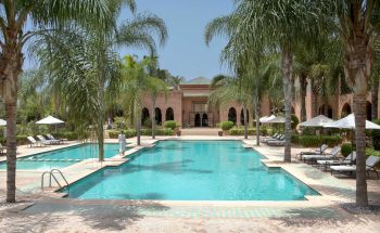 Beautiful pools at Palais Aziza and Spa