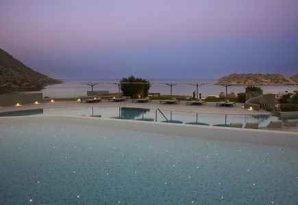 SwimmingPool - MainPool Sunset Spinalonga