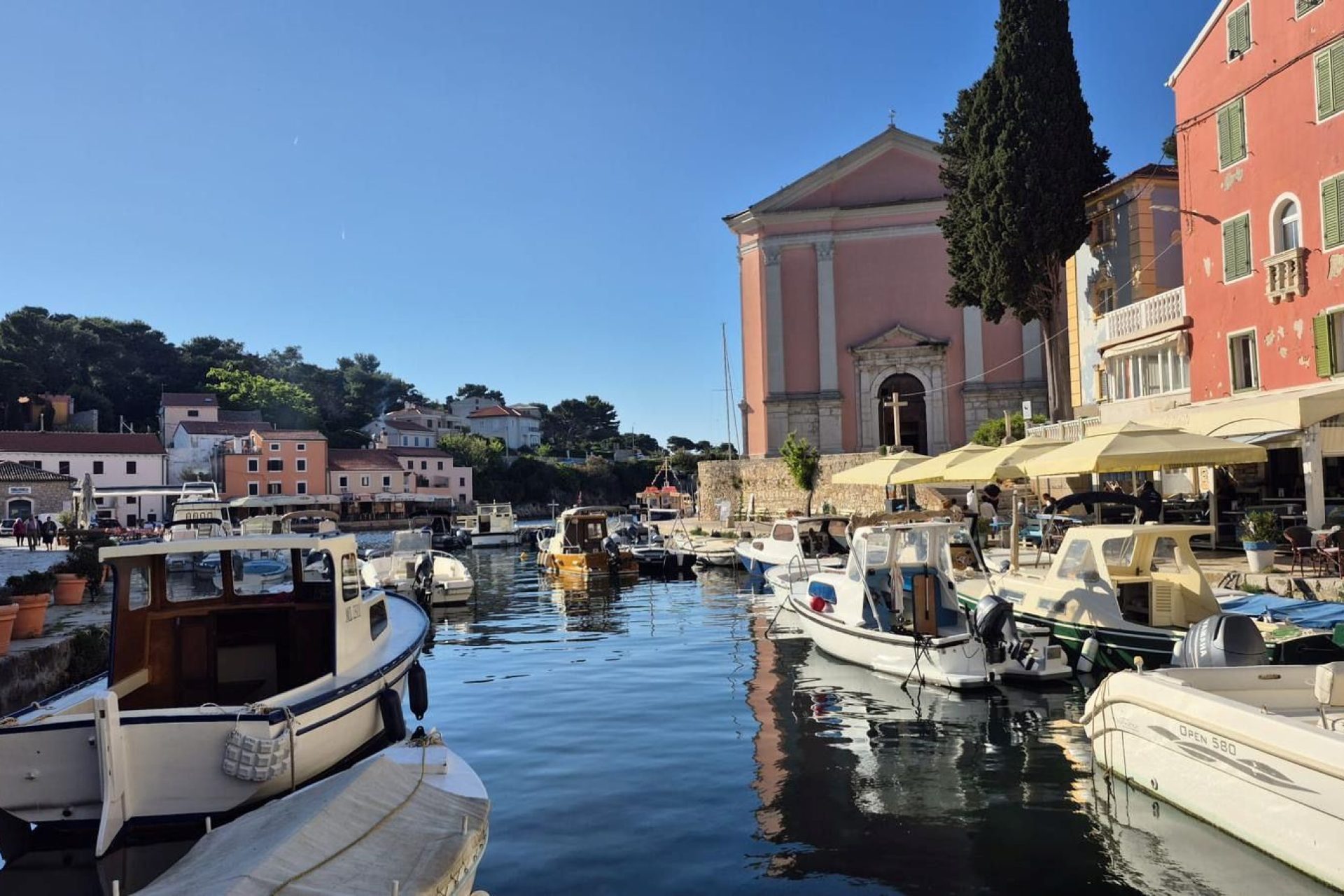 Veli Losinj picture-postcard village landscapes Croatia