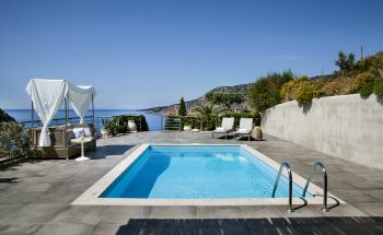 Villa Agapi Braunis Horio gorgeous pool with sea views