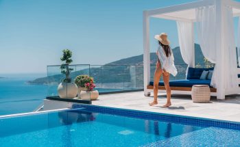 Villa Anatolia infinity edge sea-facing pool