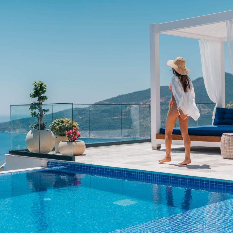 Villa Anatolia infinity edge sea-facing pool