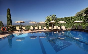 Villa Angela swimming pool with views
