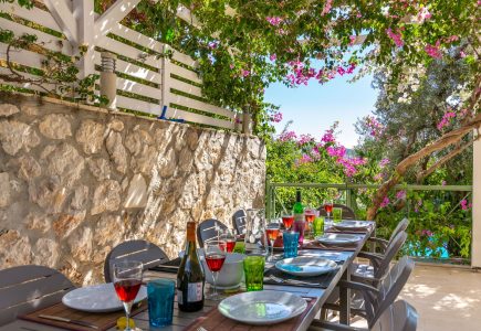 Yesil Ev Villa in Kalkan alfresco terraces
