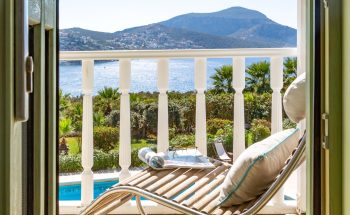 Yesil Ev Villa in Kalkan stunning views to sea from the master bedrooms