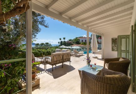 Yesil Ev Villa in Kalkan wrap around terraces and stunning Kalkan sea views